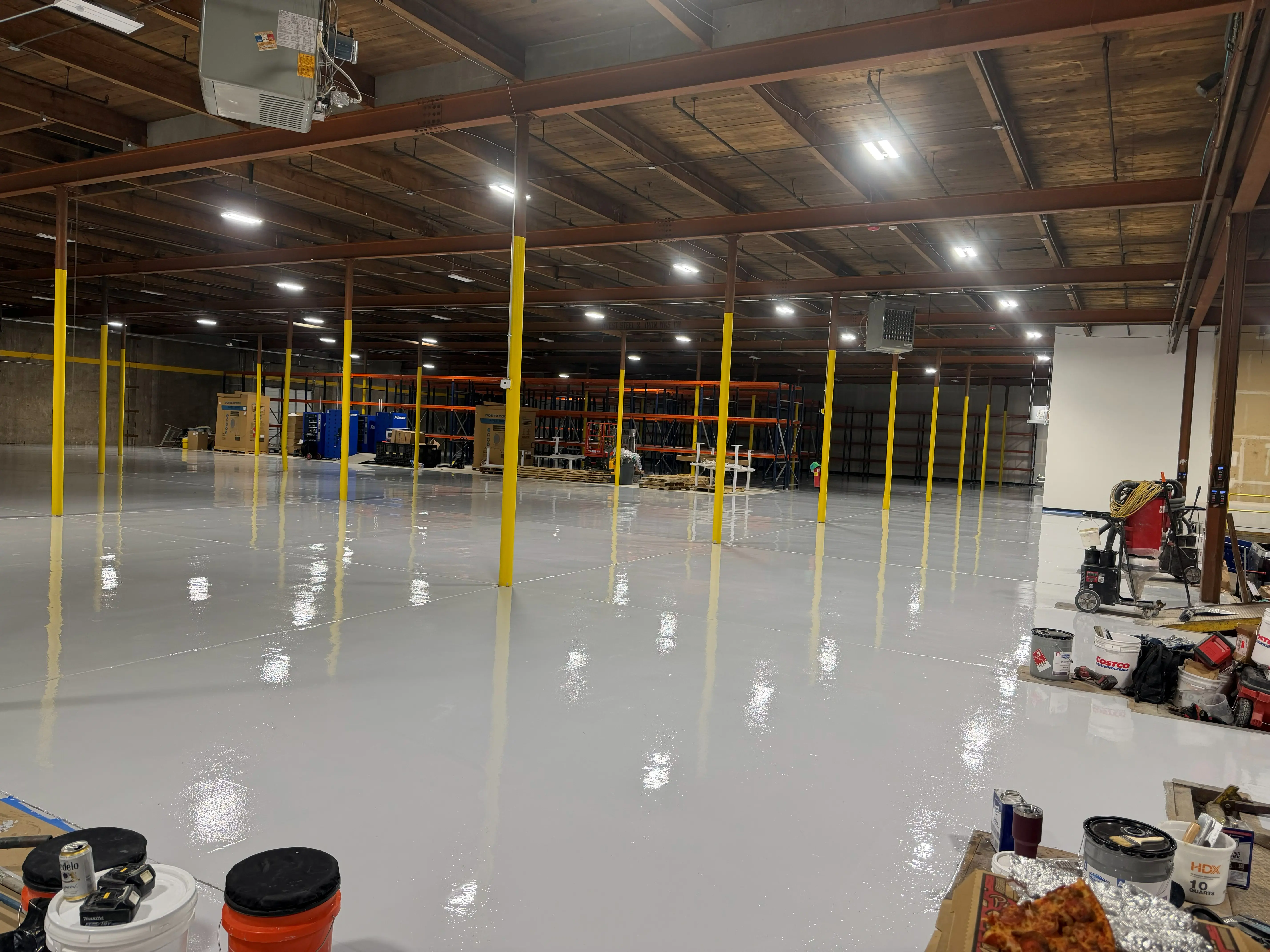 Solid Color Epoxy for Commercial Spaces